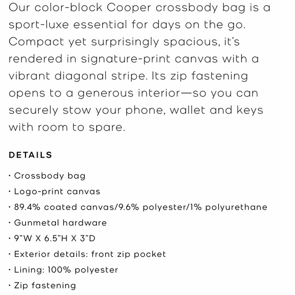 Michael Kors Cooper Xbody - Picture 5 of 6